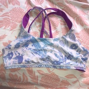 ivivva sports bra reversible size 14